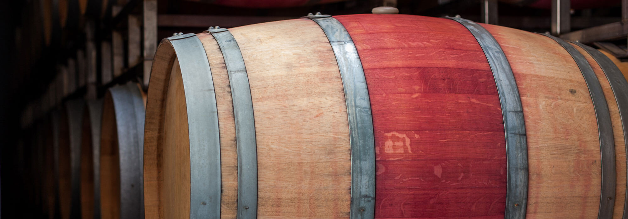 Wine Barrels at Novelty Hill-Januik Winery